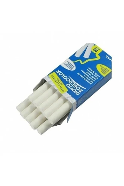 Robercolor Tebeşir 10lu Beyaz ürün görseli 1
