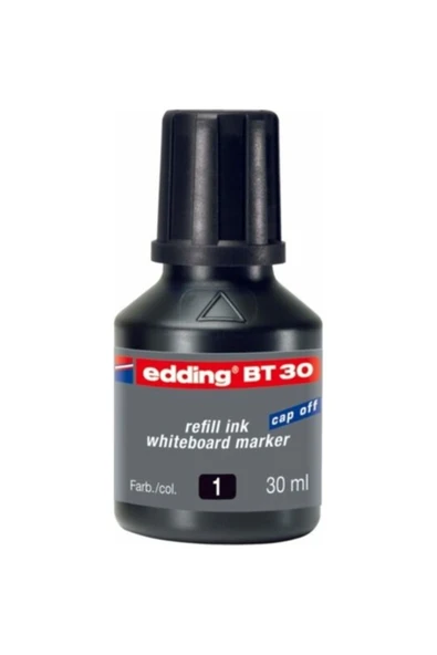 Edding Mürekkep 30 ml Siyah 2 Li tkm ürün görseli 1