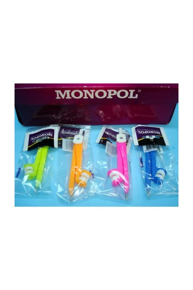 Monopol Plastik Pergel 4'lü Set ürün görseli 1