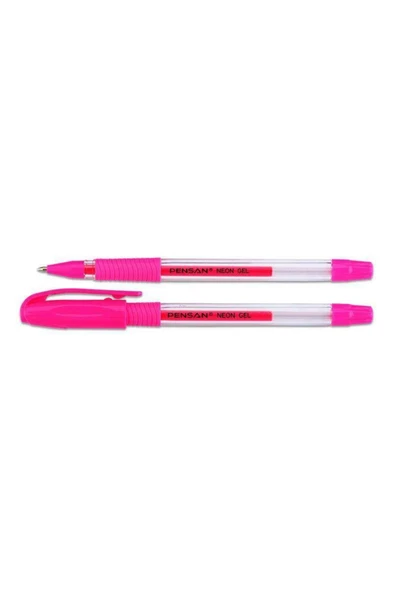 Pensan Neon Gel Kalem Pembe - Resim 2