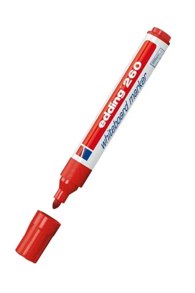 Edding Kırmızı Tahta Kalemi E-260 ürün görseli 1