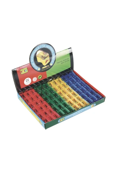 TRİX Kalemtraş Mini Hazneli 72 Adet ürün görseli 1