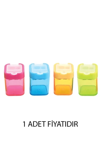 Südor Kt09 Kalem Traş Küp Kapaklı Şeffaf Çiftli ürün görseli 1