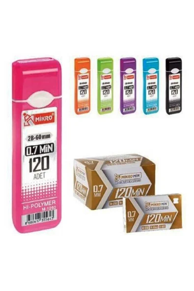 Mikro Kalem Ucu 0.7 Kalem Ucu 120li Tüp 60 Mm ürün görseli 1