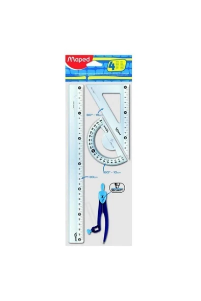 Maped Start 30cm Pergelli Maxi Çizim Seti 4 Lü 3154148992189 ürün görseli 1
