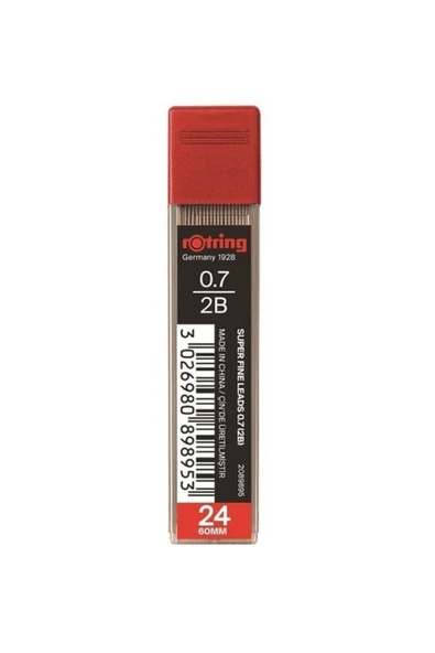 Rotring Super Polimer 2b Kalem Ucu 0.7 ürün görseli 1