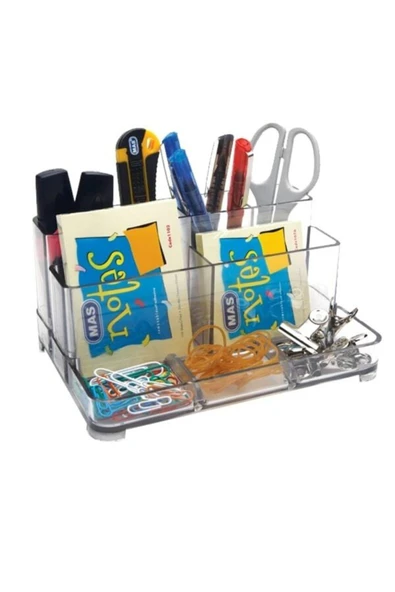 Mas 810 Desk Organizer Şeffaf ürün görseli 1