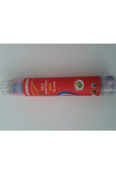 Stabilo Color 12 Li Plastik Tüp ürün görseli 1