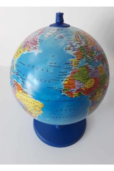 Artı Siyasi Işıksız Dünya Küresi 20 Cm ürün görseli 1