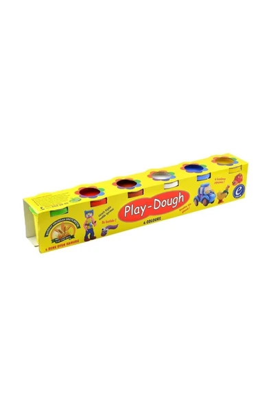 Vardem Eren Play Dough Oyun Hamuru 6 Renk 6x130=780 gr ürün görseli 1