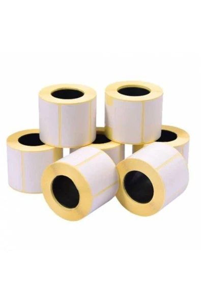 Umur Mcf Kağıt Termal Etiket 40 Mm*58 Mm Terazi Etiketi 500 Adet /1 Rulo ürün görseli 1