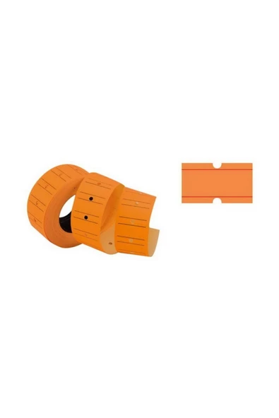 Tanex Fiyat Etiketi Fosforlu 12x21 mm 800 Lü Rulo ürün görseli 1