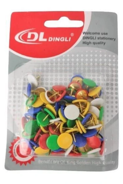 Linea Dl 100 Lü Renkli Raptiye ürün görseli 1