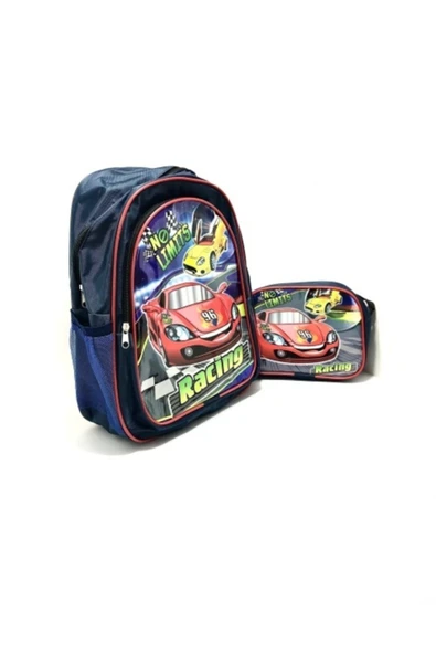 Mikro Erkek Çocuk Çantası Racing Beslenme Çantası Hediyeli ürün görseli 1