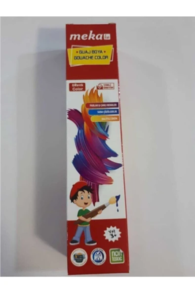 MEKA Fix Guaj Boya 6 Renk ürün görseli 1