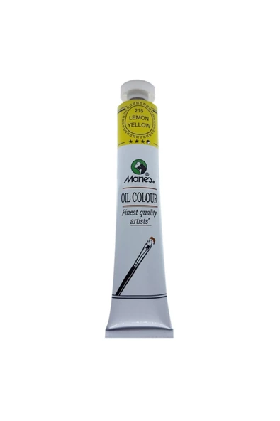 Maries Guaj Boya 12 ml Lemon Yellow (limon Sarısı) 215 Tekli (1 Adet) ürün görseli 1
