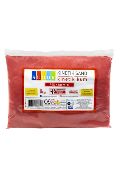 Südor Kinetik Kum Kırmızı 1 Kg ürün görseli 1