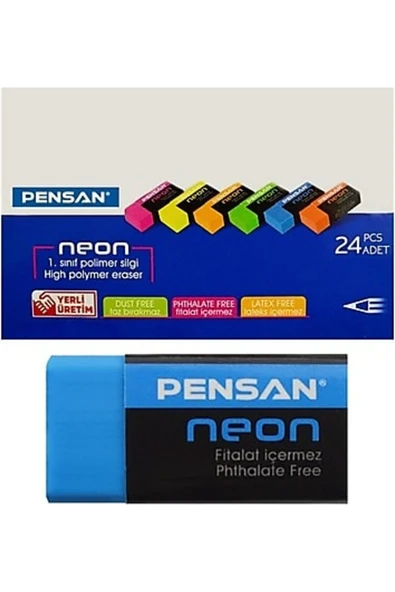 Pensan Silgi Neon (24 LÜ) Pss 24p ürün görseli 1