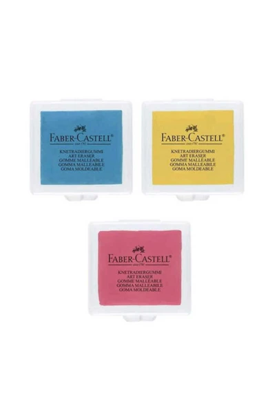 Faber Castell Pembe Kutulu Hamur Silgi 127321 ürün görseli 1