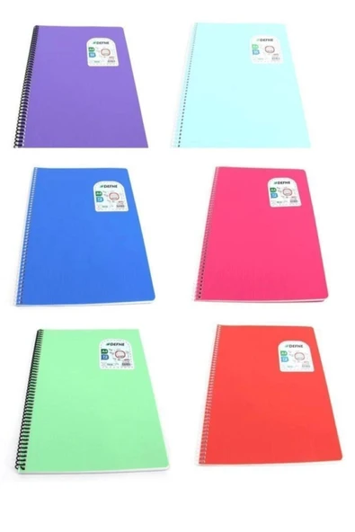 Daphne Defne Nova Spiralli Telli A-4 Defter 96 Yaprak Çizgili ürün görseli 1