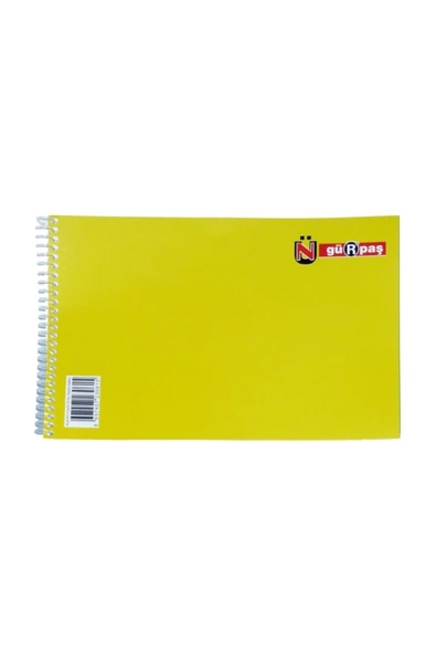 Gürpaş Sipralli Resim Defteri Karton Kapak 17x25 15yp ürün görseli 1