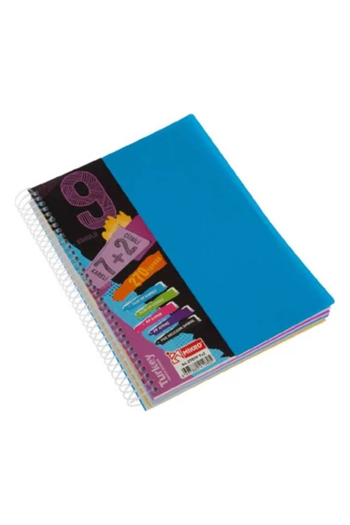 Faber Castell Mikro A4 270 Yaprak 7 2 Ayraçlı Okul Defteri ürün görseli 1