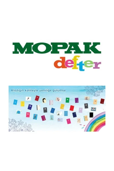 Mopak 80 Yp A5 Çizgili Lise Defteri ürün görseli 1