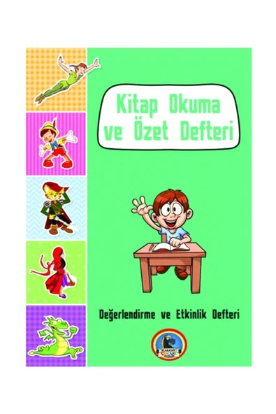 4E YAYIN DAĞITIM Kitap Okuma ve Özet Defteri ürün görseli 1