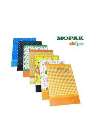Faber Castell MOPAK A4 80 YAPRAK DEFTER PLASTİK KAPAK DESENLİ ürün görseli 1