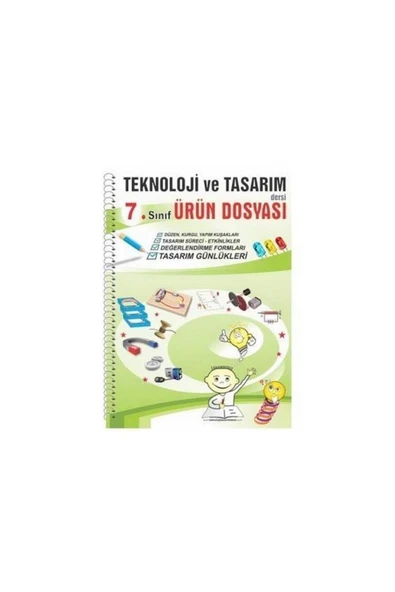 Gülpaş Teknoloji Ve Tasım 7 Sınıf Ürün Dosyası (21*30) 80 Sayfa ürün görseli 1