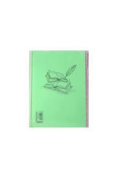 DEFNE DEFTER Defne 40/4 Metod Pp. Kapak Spiralli Defter ürün görseli 1