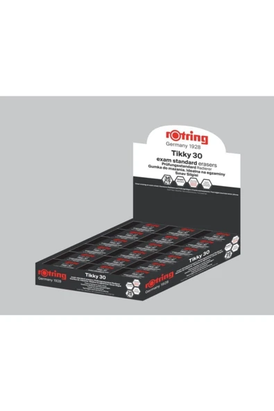 Rotring Tikky 2081890 Sınav Silgisi 30 Lu (1 Paket 30 Adet) ürün görseli 1