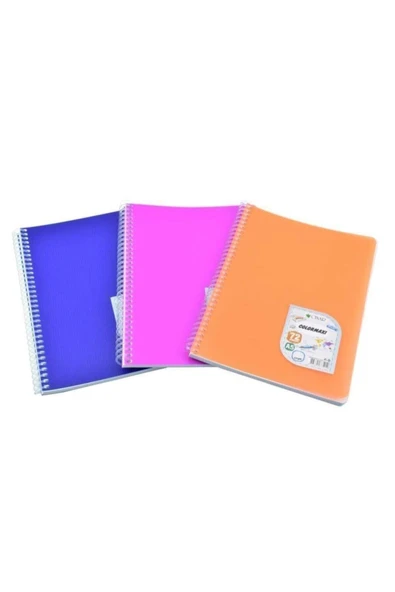 3 Çınar Çınar Spiralli A5 Çizgili Defter 72 Yaprak - Resim 2
