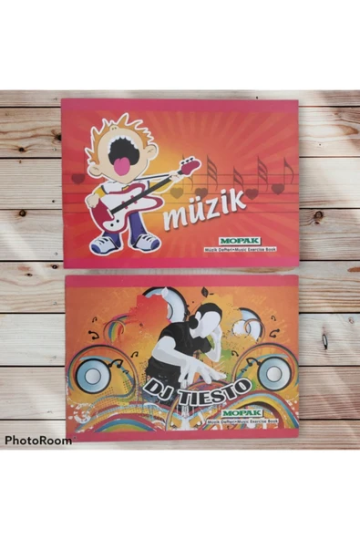 Mopak Küçük Müzik Defteri 20 Yaprak - Resim 3
