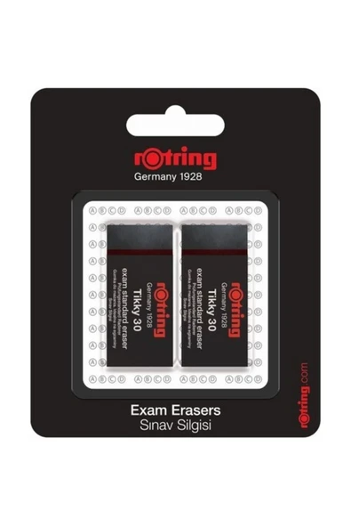 Rotring Tikky Sınav Silgi No:30 2 Adet ürün görseli 1