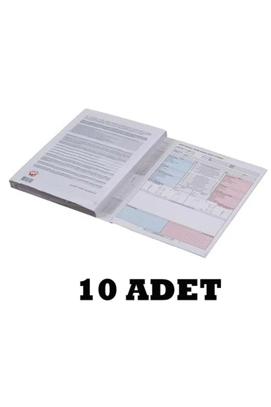Gülpaş 219 Kaza Tespit Tutanağı 10'lu ürün görseli 1