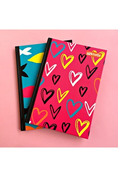 Mynote Neon Sert Kapaklı Defter 96 Yaprak 14x20 ürün görseli 1