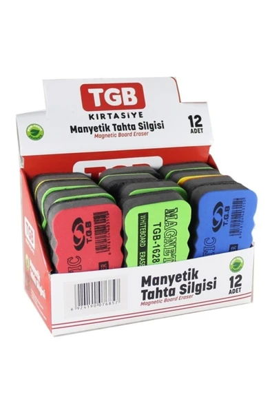 TGB Manyetik Mıknatıslı Beyaz Tahta Silgisi Tekli ürün görseli 1