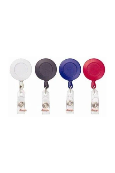 Ofisle Inox Plastik Kancalı Yoyo Kırmızı Renk Adet ürün görseli 1
