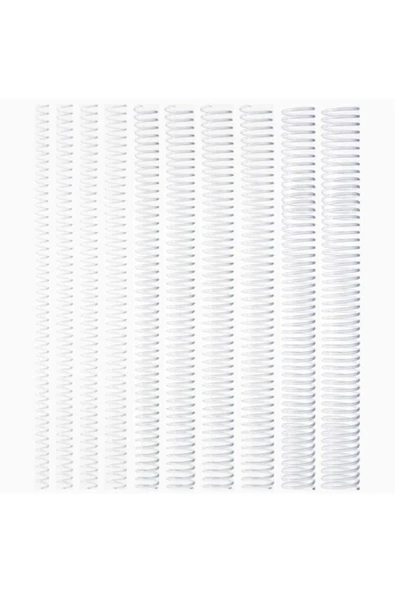 Bigpoint Plastik Helezon Spiral 12 Mm Şeffaf 100'lü (4:1) ürün görseli 1