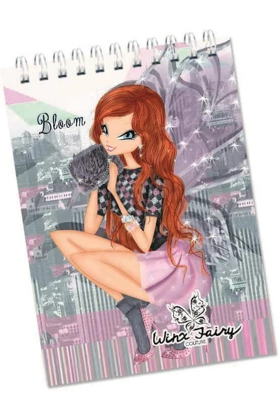 Gıpta Winx Spiralli 40 Yaprak A7 Ebat Mini Bloknot ürün görseli 1
