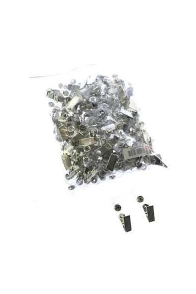 Linea Metal Maşalı Klips 100 Lü Paket ürün görseli 1