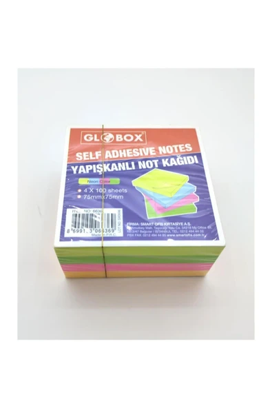 Globox Yaprak Neonl Renk Not Kağıdı 6636 ürün görseli 1