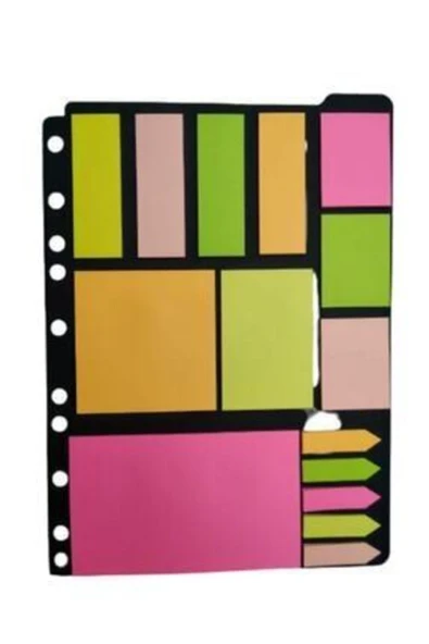 3A Paste Notes Post-it Seti (KLASÖRE TAKILABİLİR) Not Kağıdı Index ürün görseli 1
