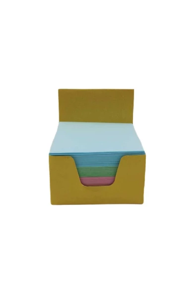 Umur Renkli Küp Blok 8 X 8 Cm 500 Lü Paket ürün görseli 1