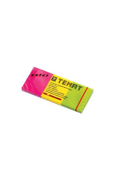 Temat (3 *50 *40 Mm) Not Kağıdı 80 Yaprak 3 Renk ürün görseli 1