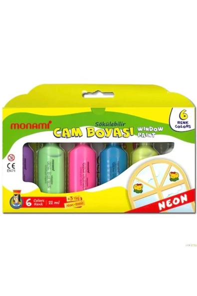 Monami Cam Boyası Neon ürün görseli 1