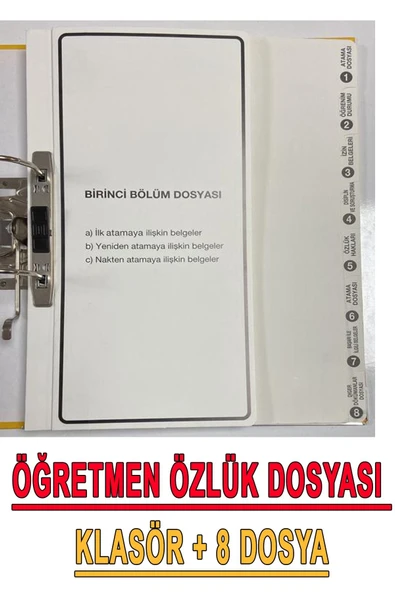 AND Öğretmen Özlük Dosyası Meb - Resim 2