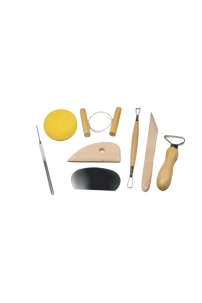 CRAFT HOBİ Seramik Başlangıç Seti 8 Parça - Resim 2
