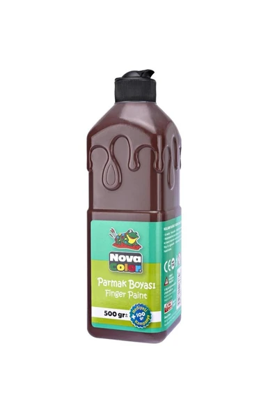 Nova Color Parmak Boyası Kahverengi 500 gr Nc-376 ürün görseli 1